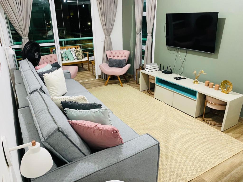 Apartment Ap Lindo, Moderno, Confortavel, Novo! *